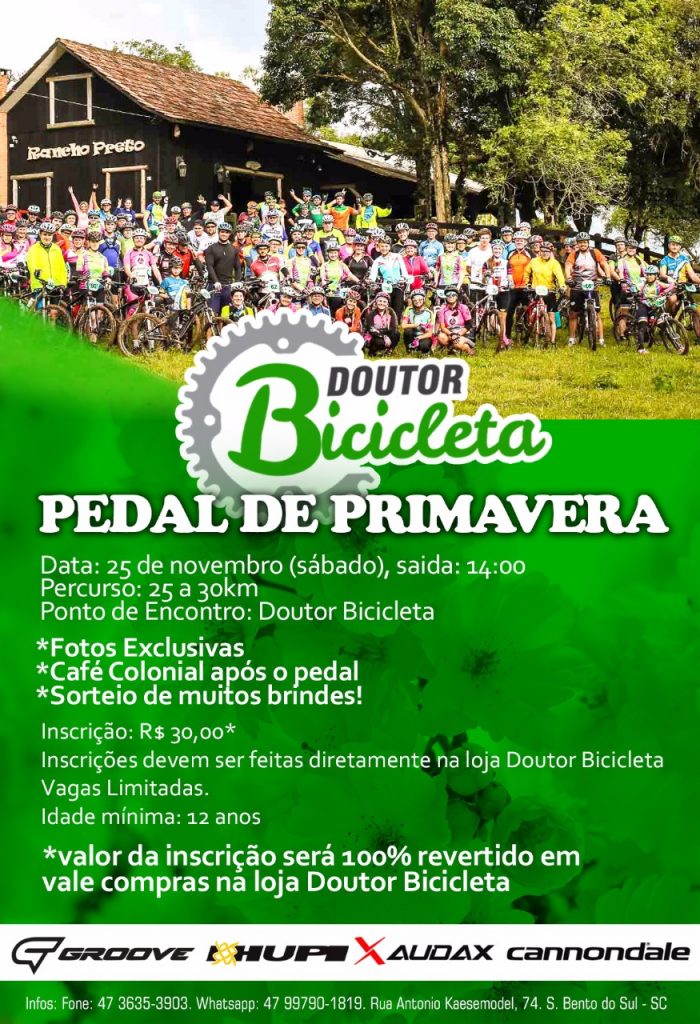 Pedal de primavera Doutor Bicicleta