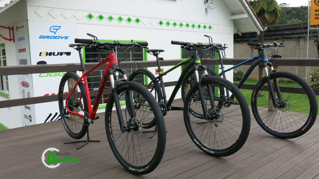 Modelos da linha RIFF 2018 da Groove Bikes.