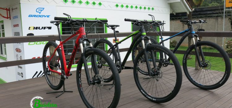 Diferenças entre a linha RIFF 2018 da Groove Bikes