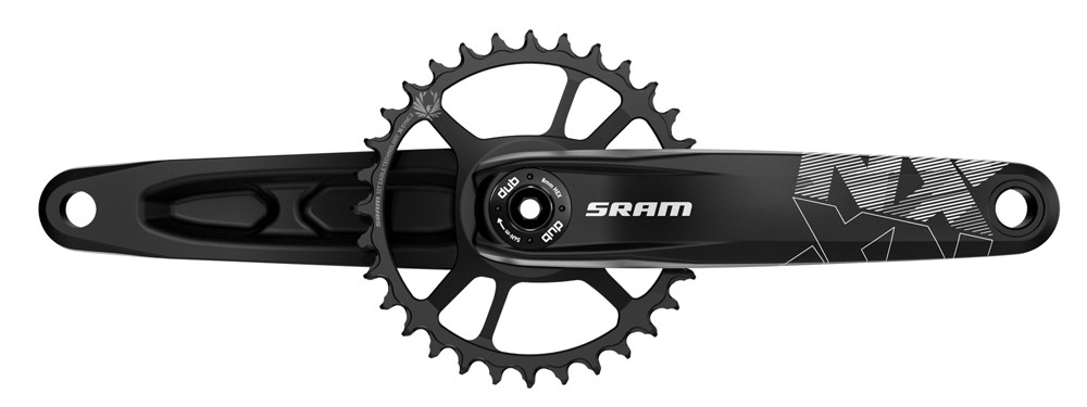 Pedivela e coroa de 32 Dentes integram o grupo SRAM NX Eagle.