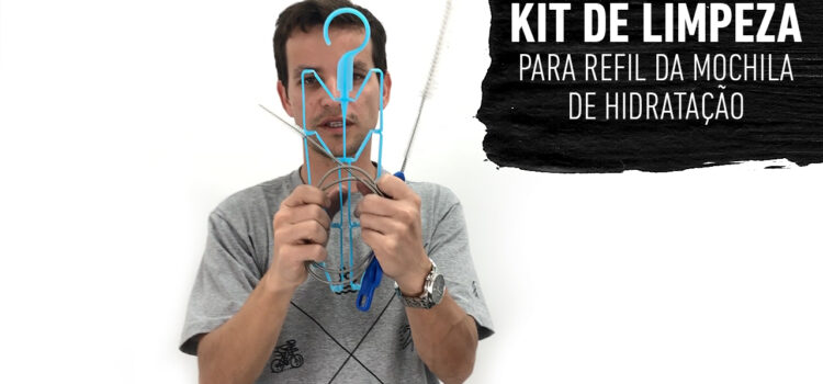 Kit para Limpeza de Refil para Mochila de Hidratação!