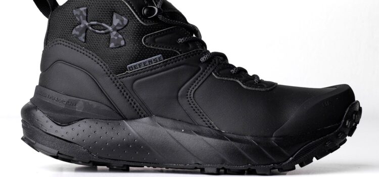 Tênis Under Armour Defense Mid Masculino Preto – Durabilidade e Estilo com o Tênis Under Armour Defense Mid Preto