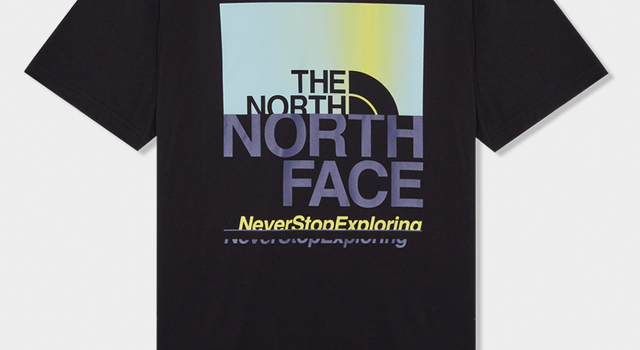 Camiseta The North Face Coordinates: Estilo Casual para Aventureiros